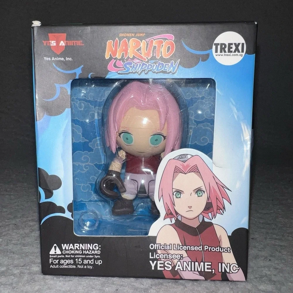 NIB Naruto Shippuden Sakura Vinyl Figure Yes Anime Trexi New in Box